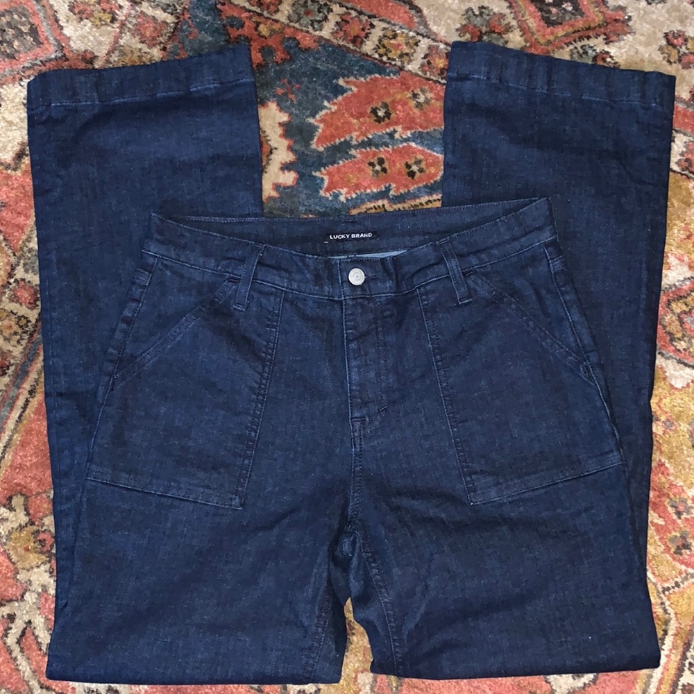 NWOT Lucky Brand Mid Rise Ava Boot Jean
